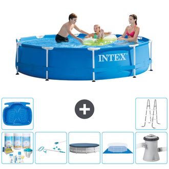 Intex Piscina Con Estructura Redonda - 305x76 Cm - 7-piezas S20416
