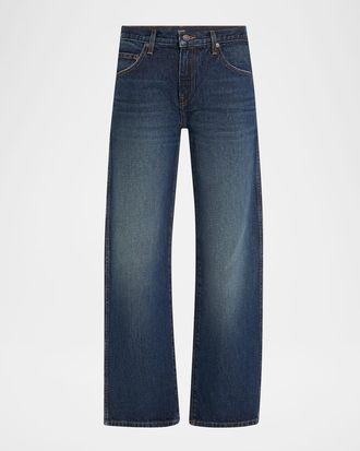Khaite Kerrie Crop Wide Leg Jeans