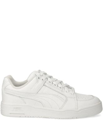 Puma lace-up sneakers - unisex - Calf Leather/Fabric/Rubber - 11.5 - White