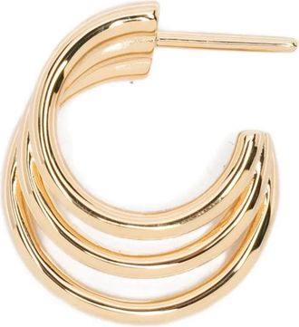 Shaun Leane Orecchino a cerchio Bound - Oro