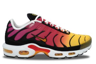 Nike Nike Air Max Plus OG Trainers Pink and Yellow, Pink, 6.5 UK
