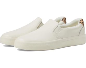 Keds Womens Keds Pursuit Sneakers White Leopard Leather Comfort Shoes VER834