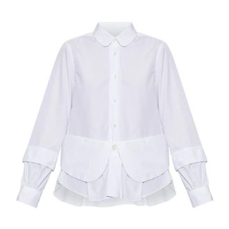 Comme Des Gar&ccedil;ons Mujer, Blusas y Camisas, Blanco, Talla: S