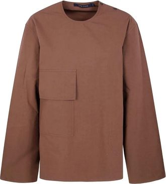 Sofie D'Hoore Round Neck Pocket Shirt