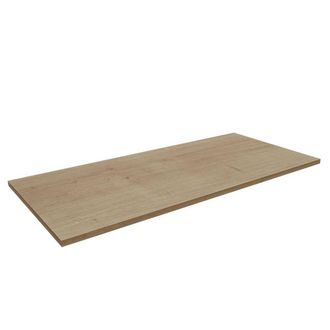 Saniclass Tops Topblad - 101x46x2cm - eiken natural