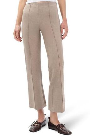 Rag & Bone Irina Ponte Kick Flare Pants in Heather Oat at Nordstrom Rack, Size Medium