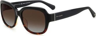 Kate Spade New York Layne/S W4A/LA Womens Sunglasses Tortoiseshell Size 55