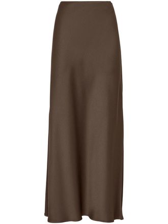 Brunello Cucinelli Brunello Cucinelli Silk Long Skirt