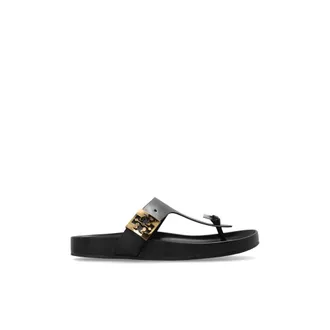 Tory Burch Leather Slippers