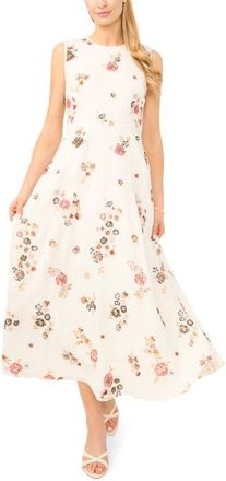 Ted Baker Bella Midi Dress in New Ivory at Nordstrom, Size 12