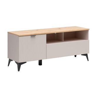 Petits Meubles Mueble tv 1 puerta 1 caj&oacute;n 135 cm tableros aglomerados laminados