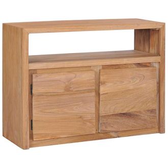 vidaXL Aparador De Madera Maciza De Teca 80x30x60 Cm Vidaxl