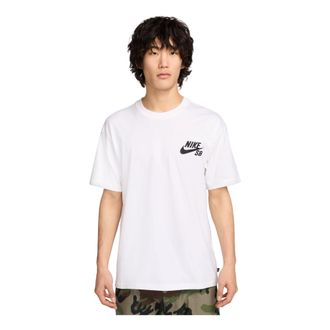 Nike SB Logo T-Shirt Asia Sizing White DC7818-100