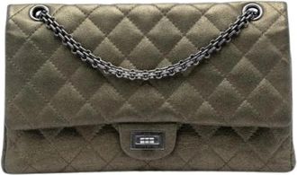 Chanel Pre-owned Reissue Flap Shoulder Bag - Dames - Vintage Schoudertas - Bruin - ONE Size - Leer - Vintage