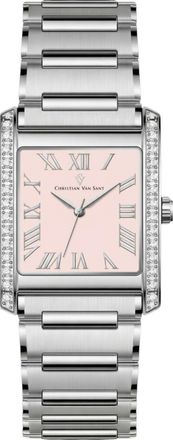 Christian Van Sant Womens Atelier Pink Dial Watch