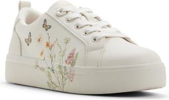 Aldo Wildflowers Sneaker in White/Multi at Nordstrom, Size 8.5