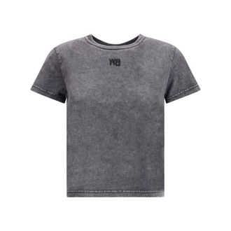 Alexander Wang Dames, Tops, Grijs, Maat: XS Katoen