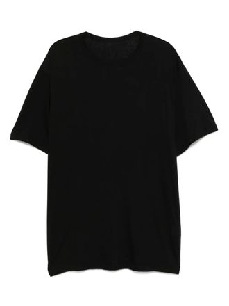 Yohji Yamamoto cotton jersey T-shirt - Black