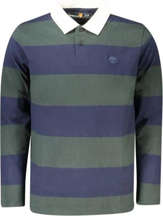 Timberland Polo shirt van katoen - Heren - Polos - Groen - S - Katoen - Tops