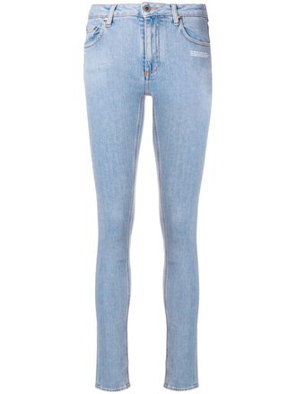 Off-white Jeans skinny - Blu