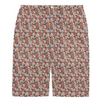 Gucci x Liberty London Floral Cotton Shorts Red Pink Green 636592-ZAFKZ-6190