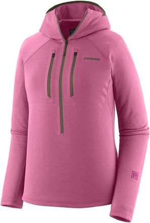 Patagonia R1 Ultralight Hoody Fleecepullover f&uuml;r Damen | rosa/lila