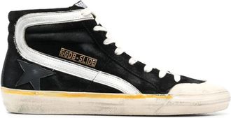 Golden Goose Slide Penstar - Heren - Sneakers - Zwart - 42 EU - Leer - Schoenen