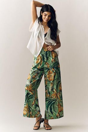 Farm Rio x Anthropologie Palm Fruit Pants