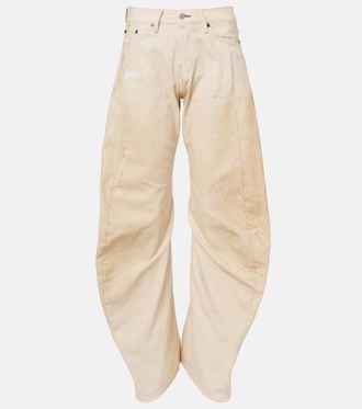 Acne Studios 2006 distressed barrel-leg jeans