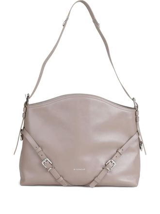 Givenchy buckle shoulder bag - women - Calf Leather - One Size - Neutrals