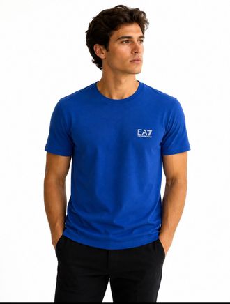Emporio Armani EA7 Blue T Shirt -XL