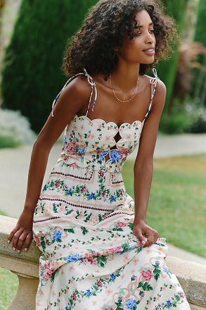 Agua Bendita Julia Midi Dress