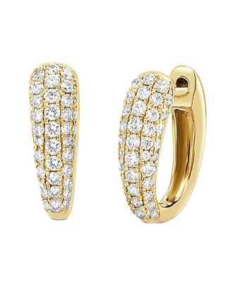 Sabrina Designs 14K 0.59 ct. tw. Diamond Huggie Earrings