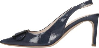 Del Carlo Vetro Pomp - Dames - Pumps - Blauw - 38 1/2 EU - Leer - Schoenen