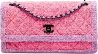 Chanel Borsa a spalla vintage in tweed Pre-owned - - Pre-owned - Donna - Multicolore - ONE SIZE