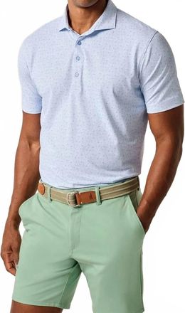 Johnnie-O Junes Performance Mesh Polo In Seychelles