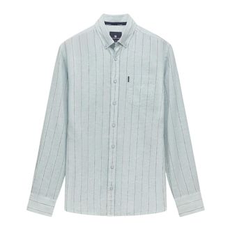 State of Art Hemd - Heren - Casual Overhemden - Blauw - L - Overhemden