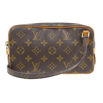 Louis Vuitton Pochette Marly Bandouliere Monogram Canvas Brown Canvas Handbag (Pre-Owned)