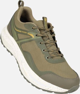 Mountain Warehouse Mens Mountain Warehouse Mens Momentum Waterproof Walking Shoes - Green - Size: 12