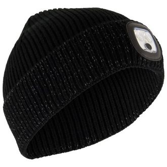 P.A.C. Lumo Reflective Led Beanie M&uuml;tze - Unisex | schwarz