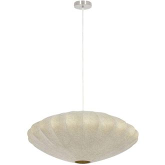 Light & Living Light&living - lampada a sospensione - Fay - beige - plastica