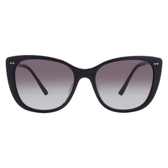 Bulgari Grey Gradient Cat Eye Ladies Sunglasses BV8220F 501/8G 56