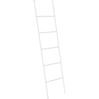Beliani Beliani - Modern Accessories Towel Storage Stand Rack Ladder Iron 5 Rails Matt White Aribibi