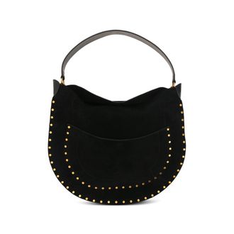 Isabel Marant Stud-trim Suede Shoulder Bag