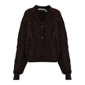 Gestuz Truien & Vesten, Dames, Bruin, M, Wol, GZdebbie Cardigan