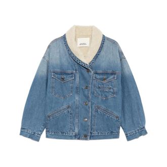 Isabel Marant Dames, Jassen, Blauw, Maat: 2XS