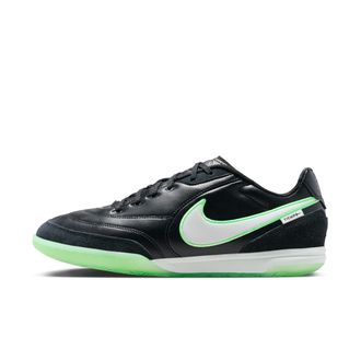 Nike Mens Tiempo Streetgato Indoor/Court Low-Top Soccer Shoes in Black | HQ7017-001