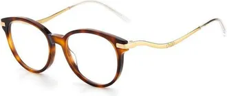 Jimmy Choo London Ladies Brown Cat Eye Eyeglass Frames JC280 008600