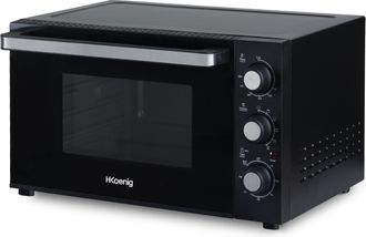 H.Koenig Hkoenig Fo30 Horno El&eacute;ctrico Sobremesa, Capacidad De 30 Litros, 1500 W, 6 Modos De Cocci&oacute;n, Funci&oacute;n Convecci&oacute;n, Luz Interior, Temperatura Hasta 230&ordm;c,