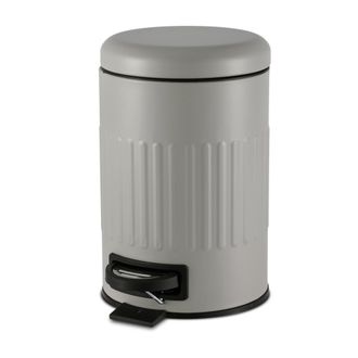 Lewis's Vintage 3 Litre Bin - Resin Grey | TJ Hughes